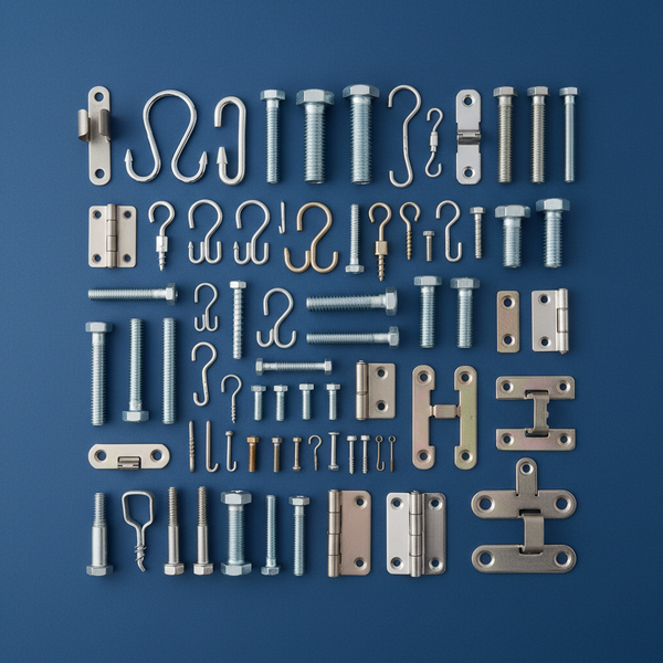 HOOKS, BOLTS & HINGES