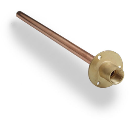 Wallplate Connector With Copper Tube. 14"