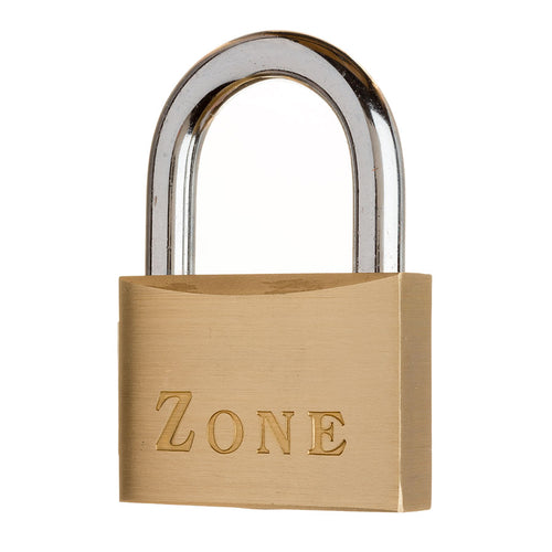 PADLOCK BRASS ZONE 60mm