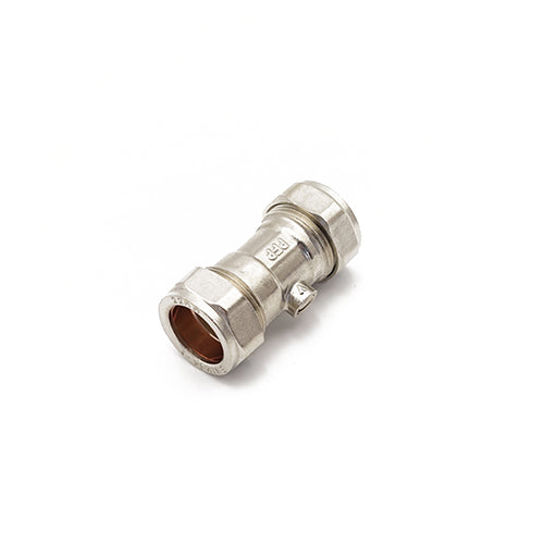 QQE isolating valve 22mm CP - WRAS