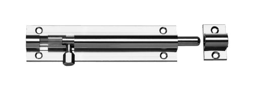 Barrel Bolt  Straight  102x25mm CP