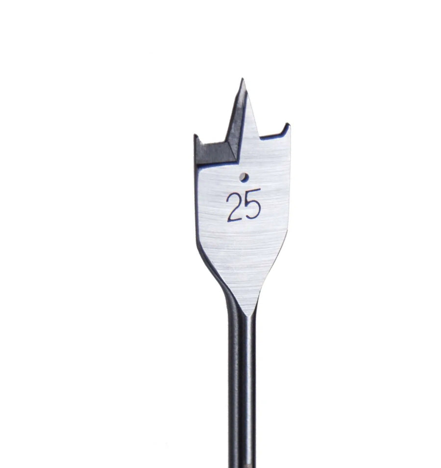 Flat Wood Drill Bit, 25mmX152MM