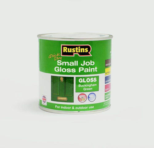 RUSTINS SMALL JOB GLOSS BUCKINGHAM GREEN