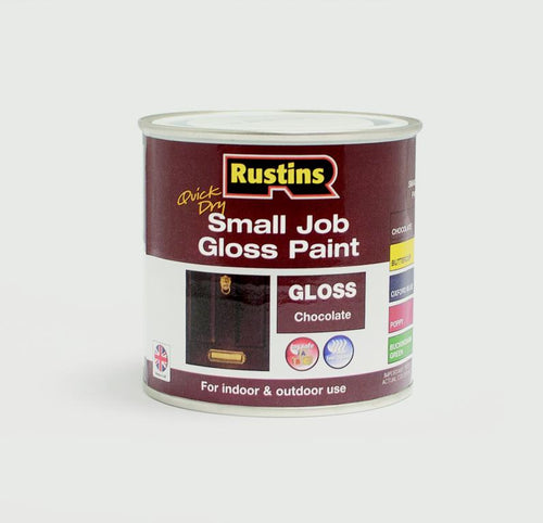 RUSTINS SMALL JOB GLOSS CHOCOLATE
