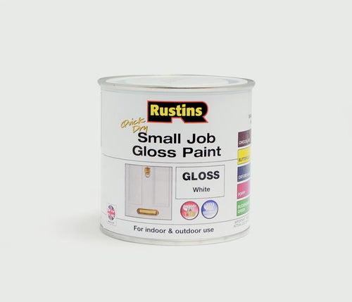 RUSTINS SMALL JOB GLOSS WHITE