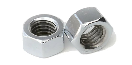 NUTS M8 BZP FULL NUTS  (10)