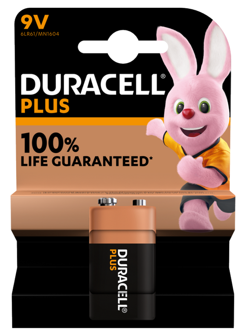 Battery  PLUS  9V