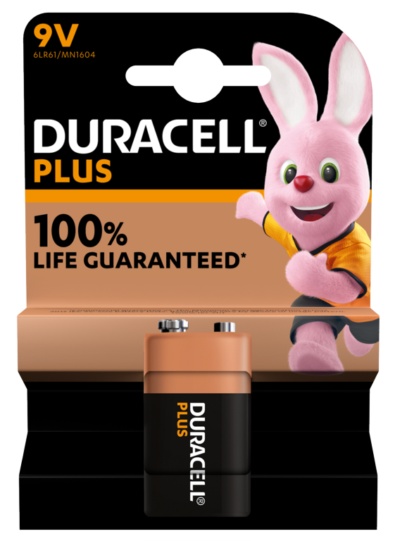 Battery  PLUS  9V