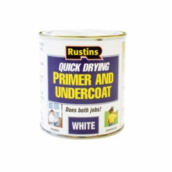 RUSTINS QUICKDRY WHITE PRIMER+UNDERCOAT