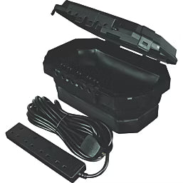 Weatherproof Outdoor Enclosure Masterplug  IP54 376mm x 230mm x 154mm