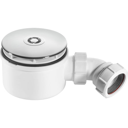 McAlpine 900mm Shower Trap 50mm Water Seal CP Brass Dome 70mm Height