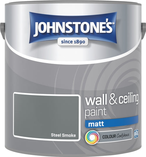 JOHNSTONES VINYL MATT STEEL SMOKE