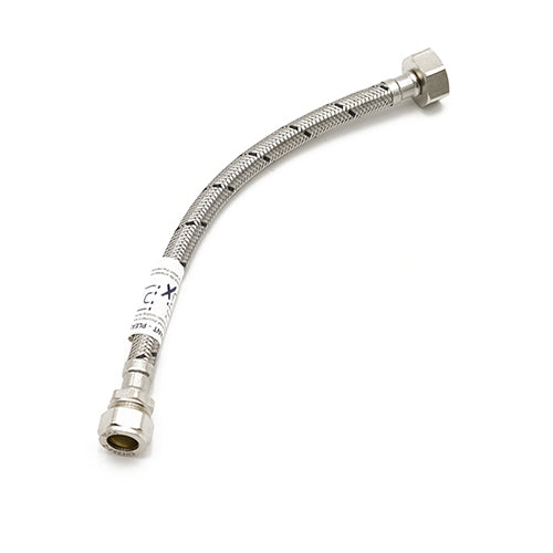 FLTC tap con 15x1/2"x300 std+ isovlv WRAS