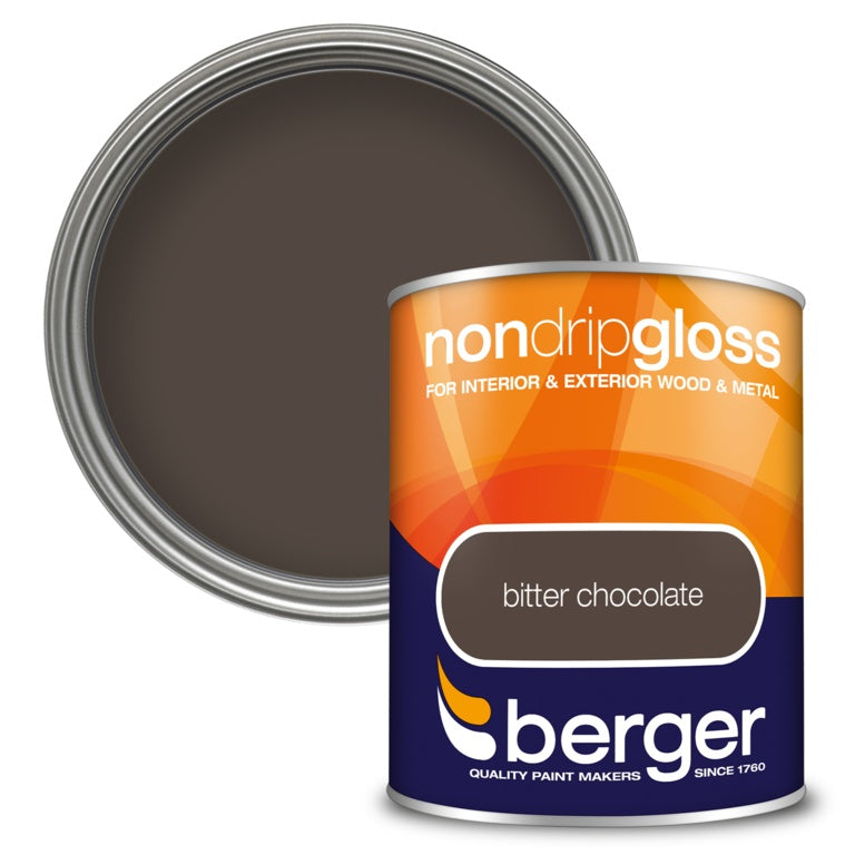 BERGER NON DRIP GLOSS BITTER CHOCOLATE