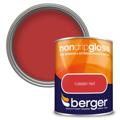BERGER NON DRIP GLOSS RUSSIAN RED