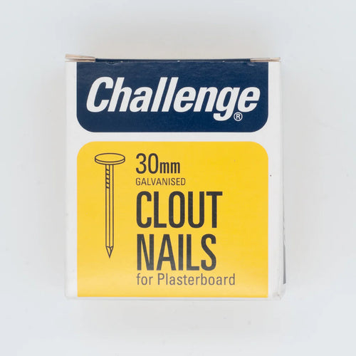 Challenge Clout - Plasterboard Nails - Galvanised (Box Pack) 30mm