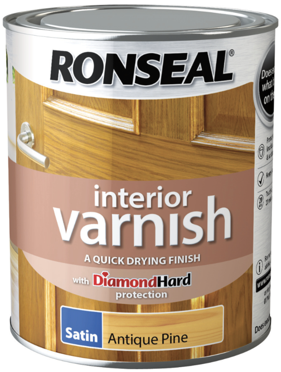 Interior Varnish Satin 750ml AntiquePine