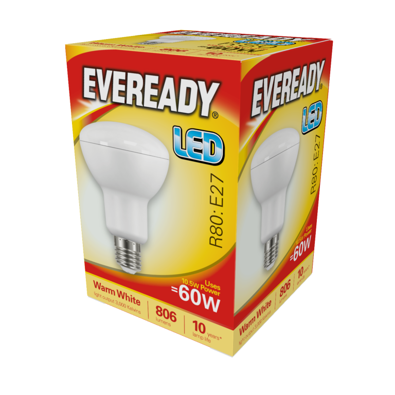 BULBS  LED R80 10.5W