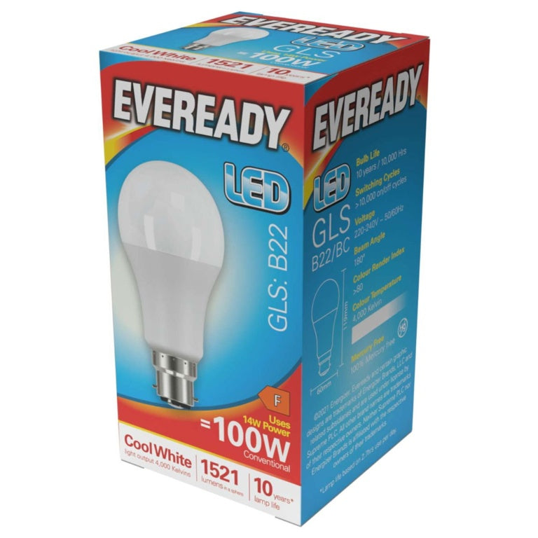 LED GLS 100W 1560lm B22