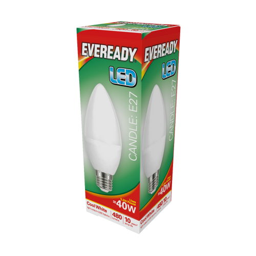 BULBS LED Candle 40W 480lm E27