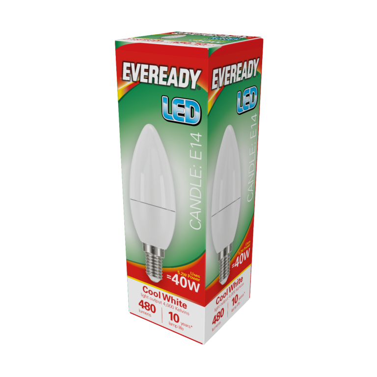 LED Candle 40W 480lm E14