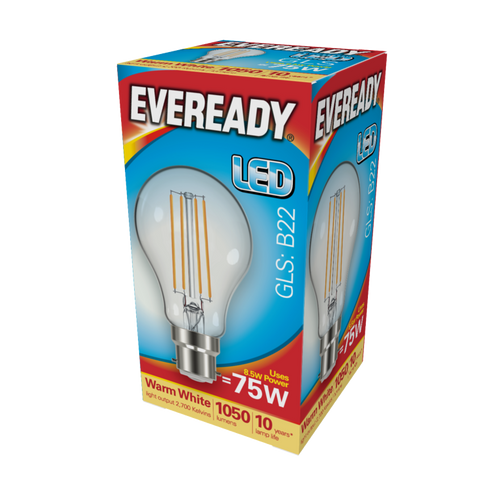 BULBS LED Filament GLS B22 1050LM BC