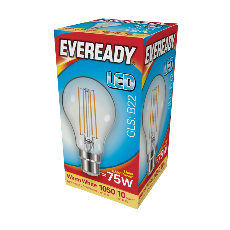 BULBS LED Filament GLS B22 1050LM BC