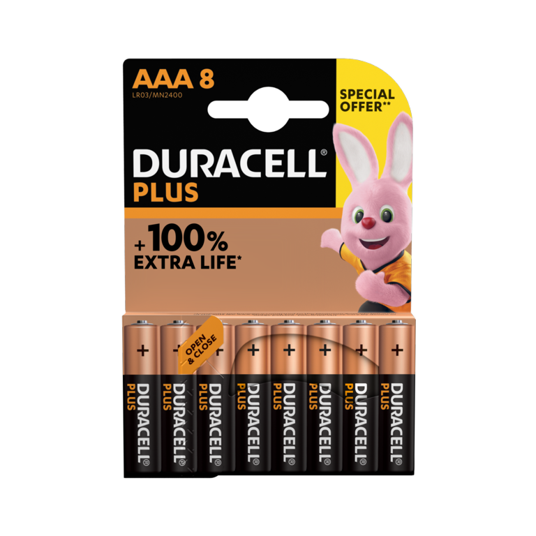Plus Power AAA Special Offer Pack