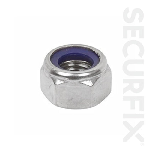 NYLON  LOCKING NUT  10 Pack M10