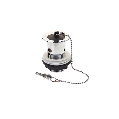 Chrome Basin Waste Slotted  32MM