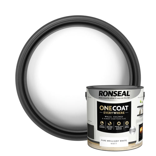 Ronseal One Coat Everywhere Matt Paint 2.5L PBW