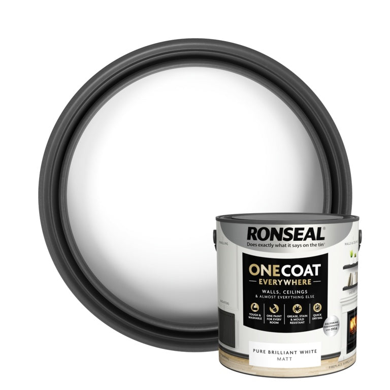 Ronseal One Coat Everywhere Matt Paint 2.5L PBW