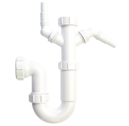 Washing Machine Waste Trap 2 Spigot