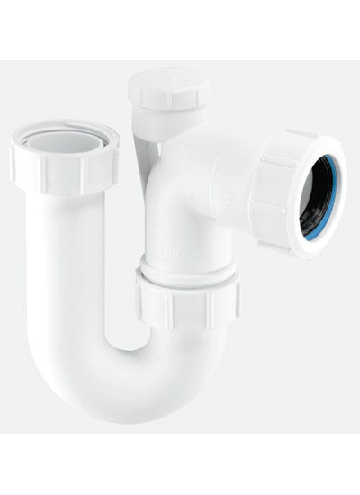 McAlpine SE10 tubular swivel P trap with 75mm seal 2"