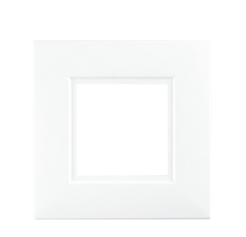 White Finger Plates for Flush Wall Switches Pre-Packed (2)