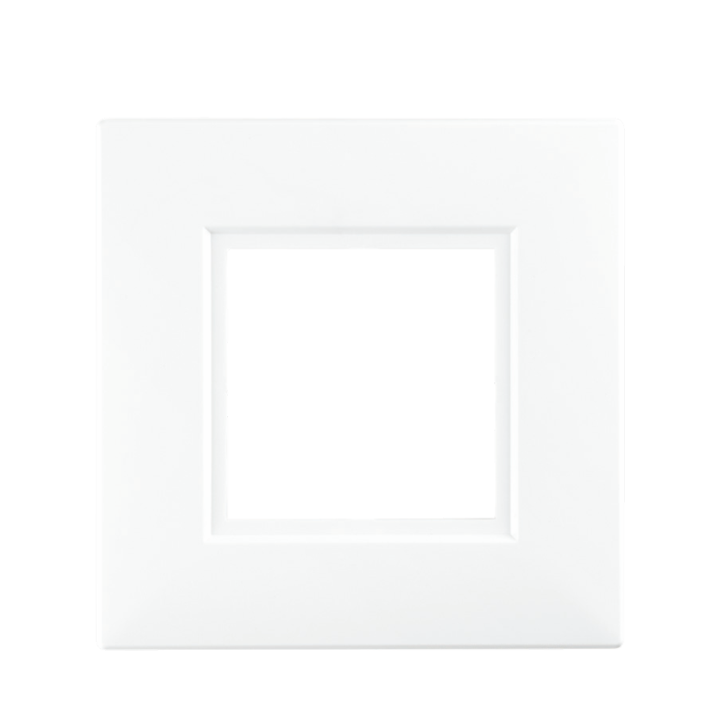 White Finger Plates for Flush Wall Switches Pre-Packed (2)