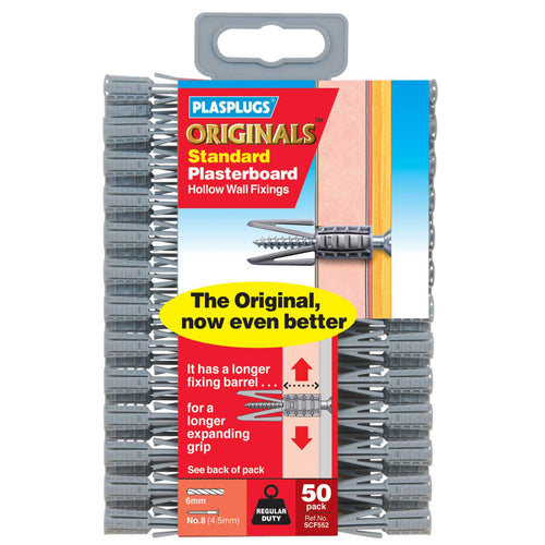SCF552CC REGULAR DUTY PLASTERBOARD 50S (CLIP PK)