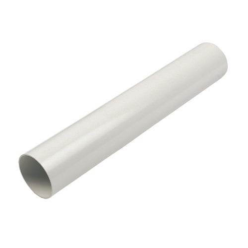 Floplast ABS Solvent Pipe 40mm x3 metre White