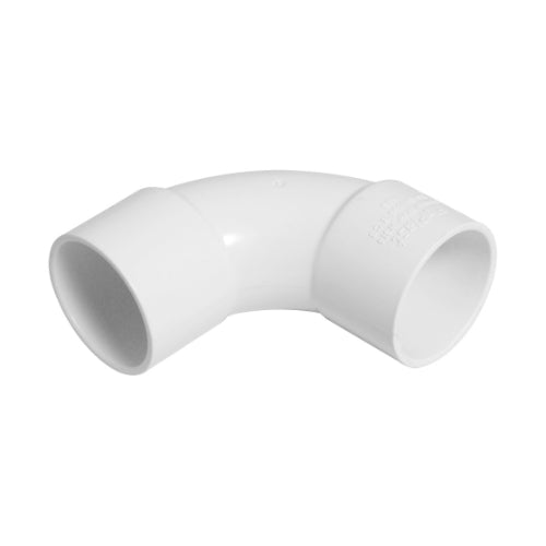 F-P ABS solvent 92.5 deg bend 40mm white