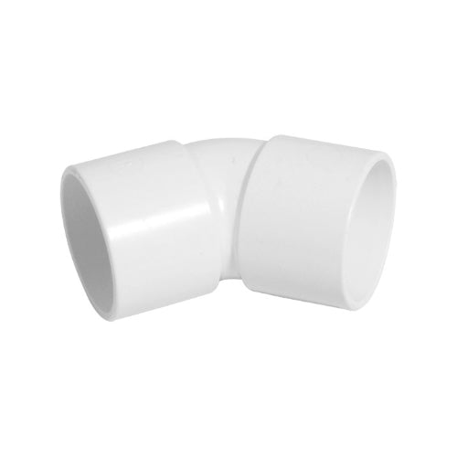 F-P ABS solvent 135' obt bend 40mm white