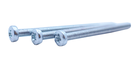 Machine Screws & Nuts  Pan Head M5x25 Pan Pozi  (10)