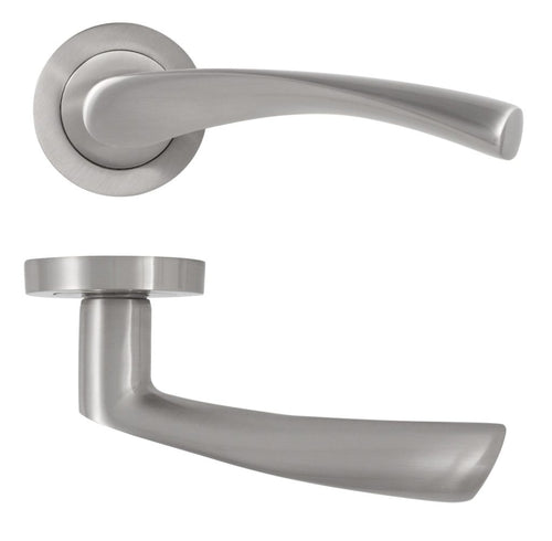 Door Handles Lever on Rose  SNP Monza   62112