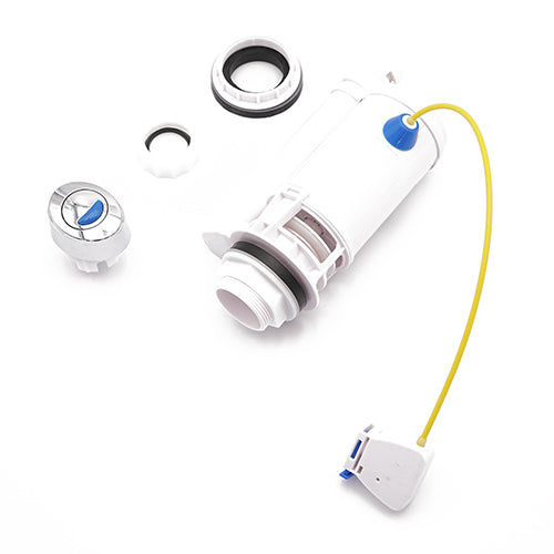 FLUSH valve ? 1.1/2 Inch outlet + 2 Inch adaptor