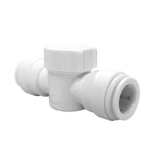 JG Speedfit plastic shut off tap 15mm (15ESOT)