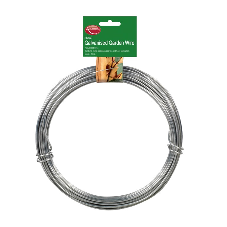 Galvanised Wire 3mm x 20m