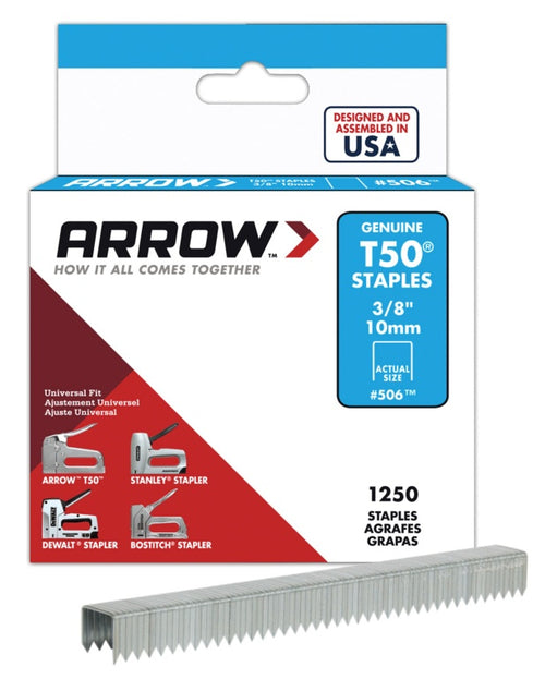 STAPLES  T50  10MM  A50624