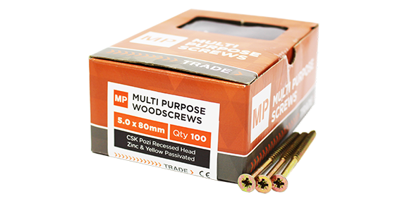 Screws purpose Wood  4.5mm x 25mm ZYP  (200)