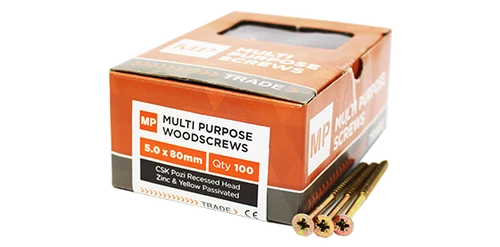 Screws Multipurpose Wood  4.5mm x 30mm ZYP  (200)