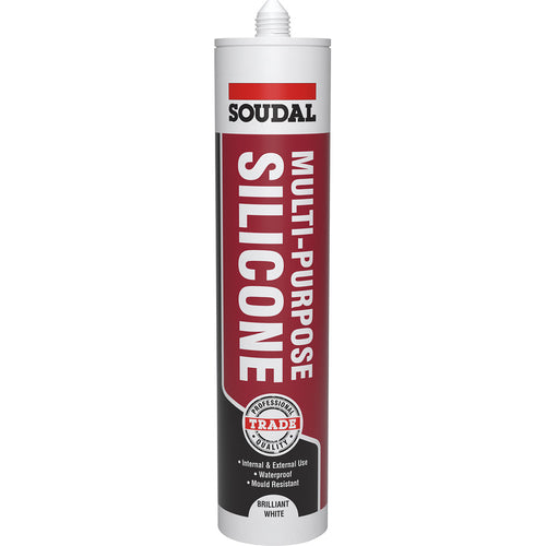 MULTI PURPOSE SILICONE  BRILLIANT WHITE 270 ml