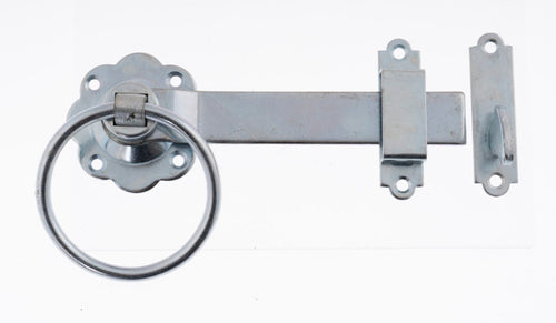 Gate Latch Set BZP 152mm